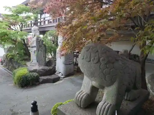 善養寺（善養密寺）の狛犬