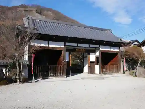大藏經寺の山門・神門