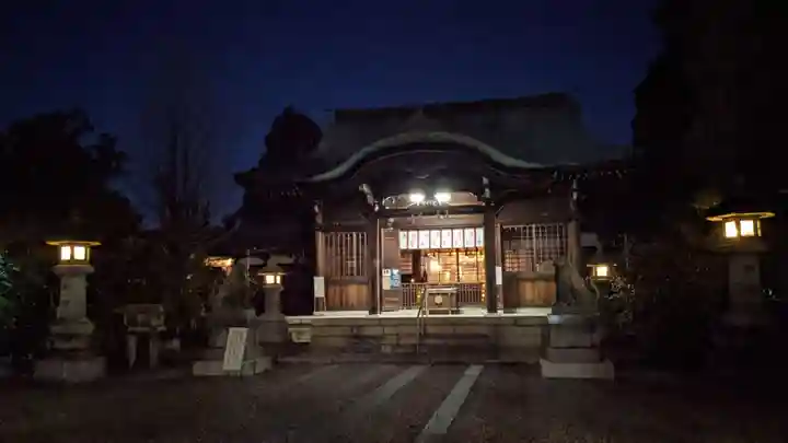 溝旗神社(肇國神社)の本殿・本堂