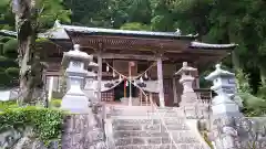 木幡山隠津島神社(二本松市)の本殿