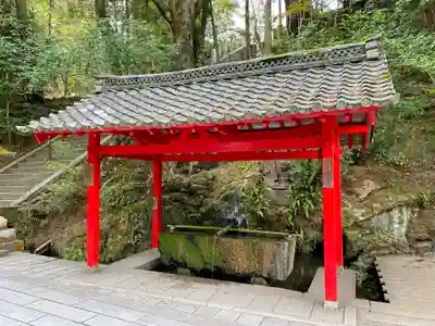 石山寺の手水舎