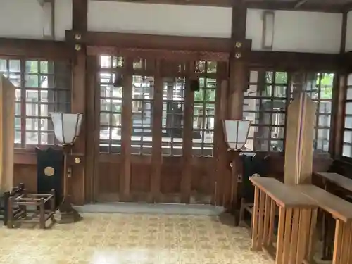 榊森白山社の本殿・本堂