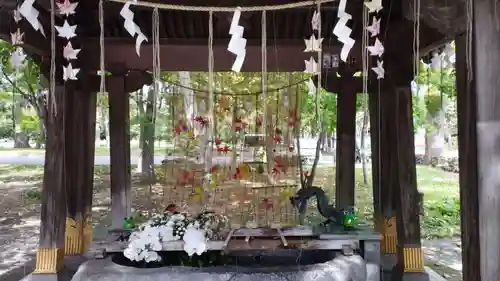 彌彦神社　(伊夜日子神社)の手水舎