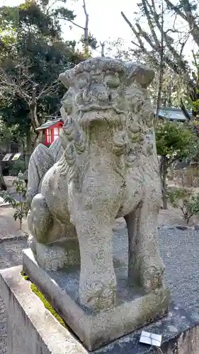 藤田神社[旧児島湾神社]の狛犬