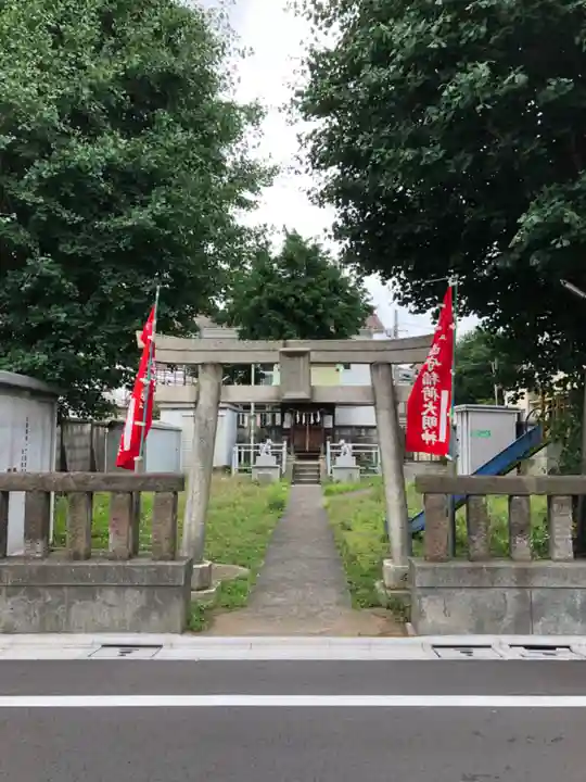 西守稲荷神社の鳥居