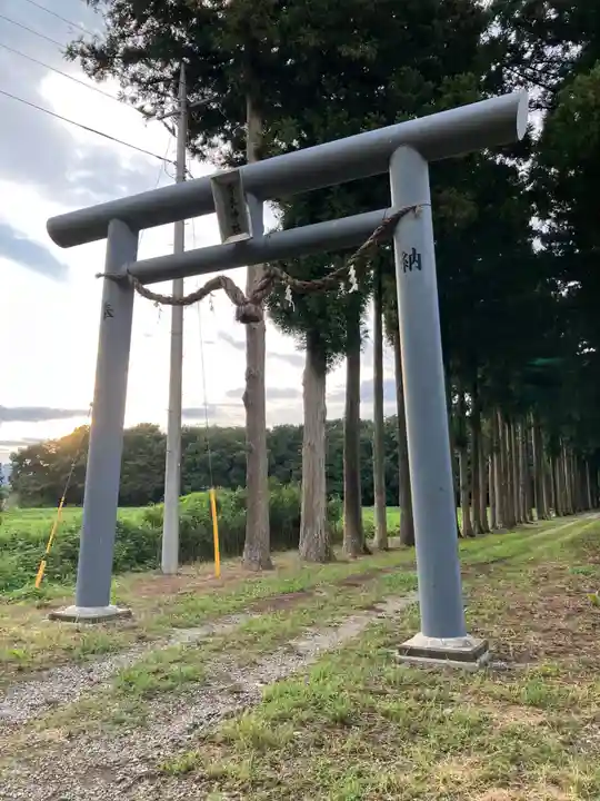 青木神社の鳥居