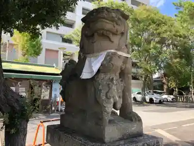 海神社の狛犬