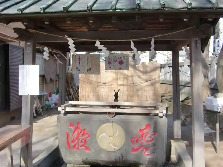 清瀧神社の手水舎