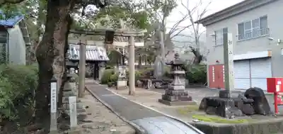畑山神社の鳥居