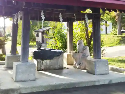 市来知神社の手水