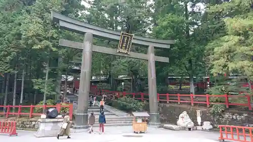 日光二荒山神社の鳥居