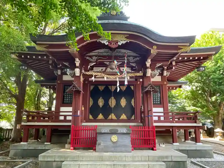 小金八坂神社の本殿・本堂