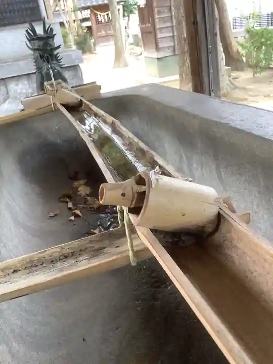 小垣江神明神社の手水舎