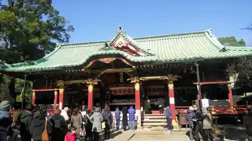 根津神社の本殿・本堂