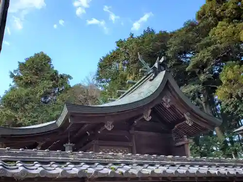 饒石神社の本殿・本堂
