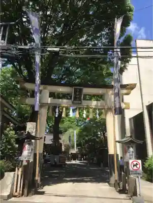 子安神社の鳥居