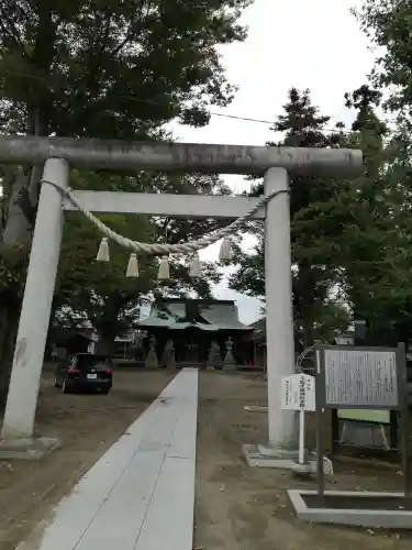 大桑神社の鳥居