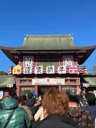 笠間稲荷神社の初詣