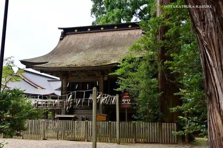 鹿島神宮の本殿・本堂
