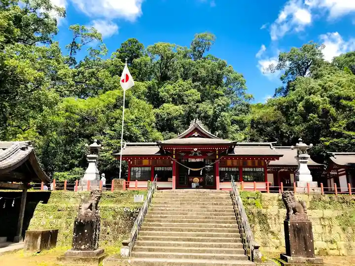 蒲生八幡神社の本殿・本堂