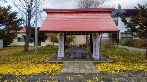 江部乙神社の手水