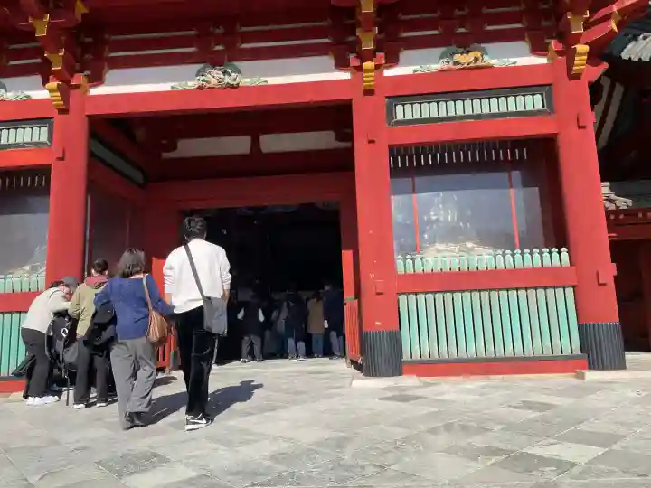 鶴岡八幡宮の本殿・本堂