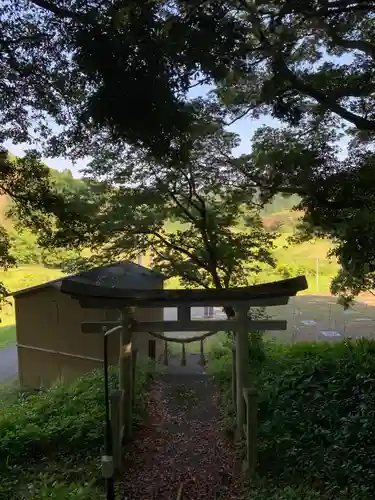 奥野神社の鳥居