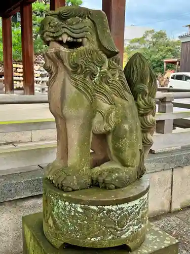 八幡神社の狛犬