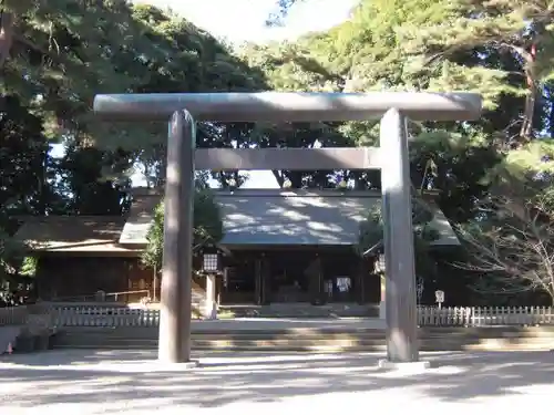 埼玉縣護國神社の鳥居