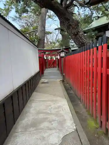 白山神社の鳥居