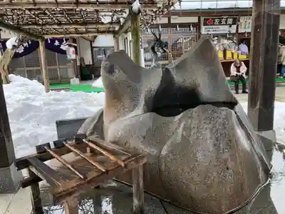 西根神社の手水舎
