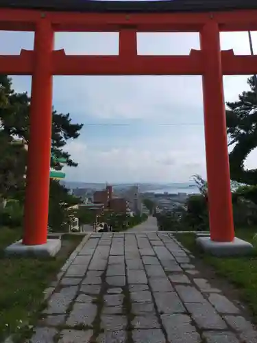 函館護國神社の鳥居