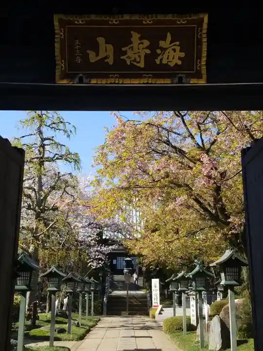 密藏院の景色