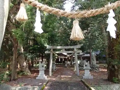 小牧宿禰神社の鳥居