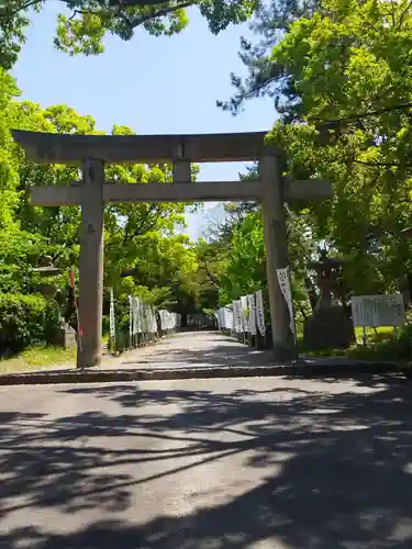 和歌山縣護國神社の鳥居