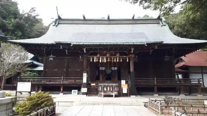 青葉神社の本殿・本堂