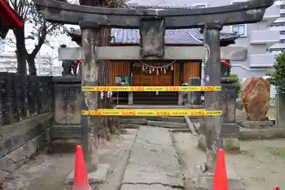 晴門田神社の鳥居