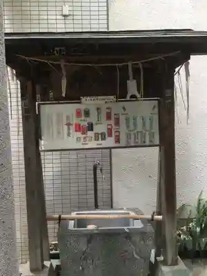 諏訪神社の手水舎