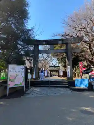 上野東照宮の鳥居
