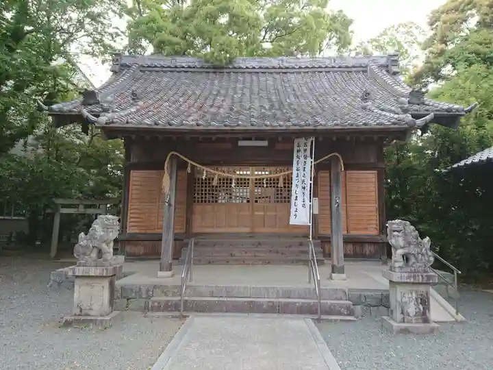 青木神社の本殿・本堂