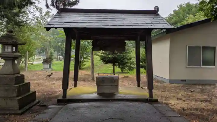 中札内神社の手水舎