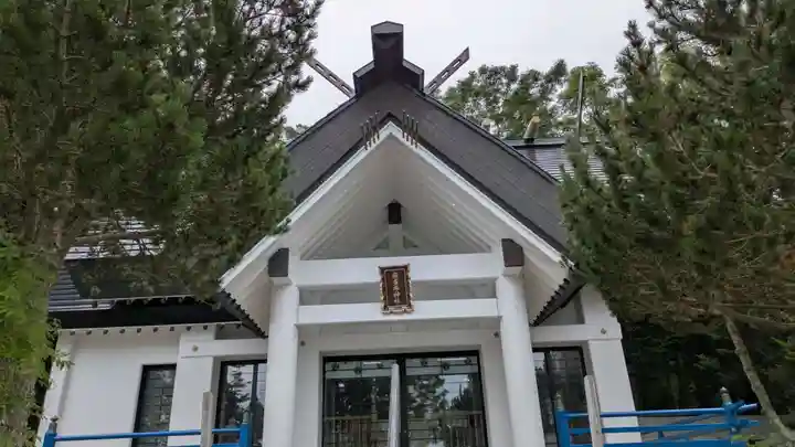 霧多布神社の本殿・本堂