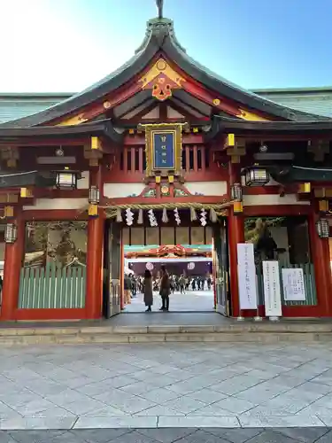 日枝神社の山門