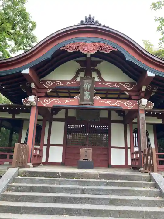 狭山山不動寺の本殿・本堂