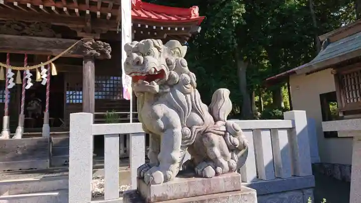 旭鎮守八幡神社の狛犬