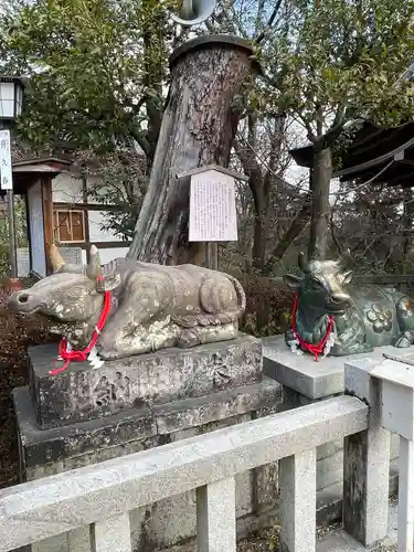 長岡天満宮の狛犬