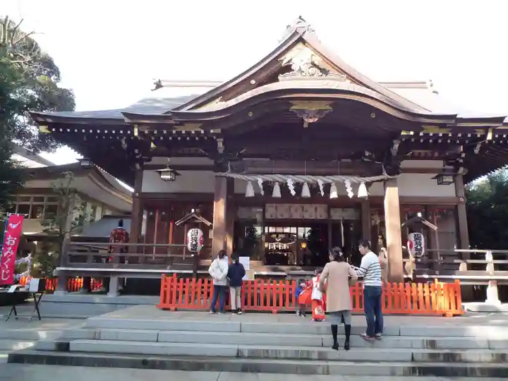 道野辺八幡宮の本殿・本堂