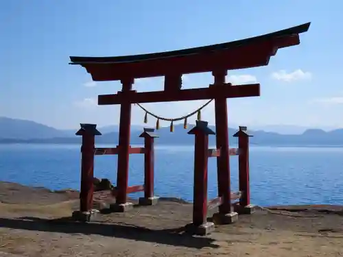 御座石神社の鳥居