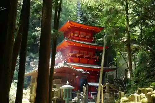 尾張高野山宗　総本山　岩屋寺の塔