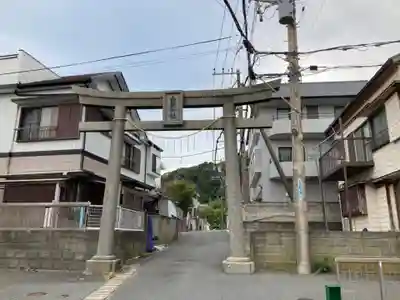 白髭神社の鳥居